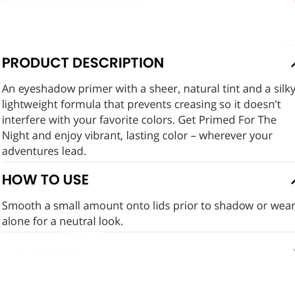 🌸3/$30🌸2/$15❤️5/$25❤️ MOONLIT MAKEUP | Primed For The Night eyeshadow primer - Picture 3 of 4